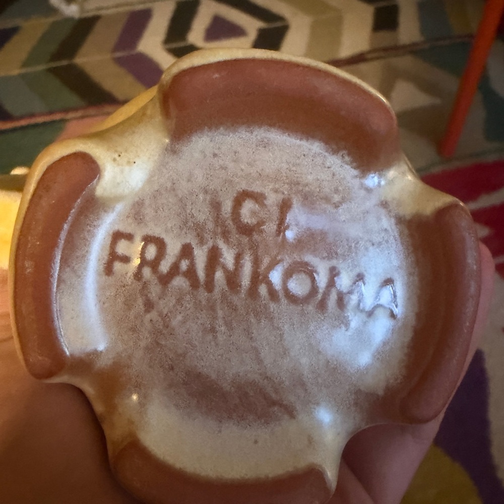 Vintage Frankoma mug “Tulsa Regional ACBL” like new. Collectible - Picture 2 of 7